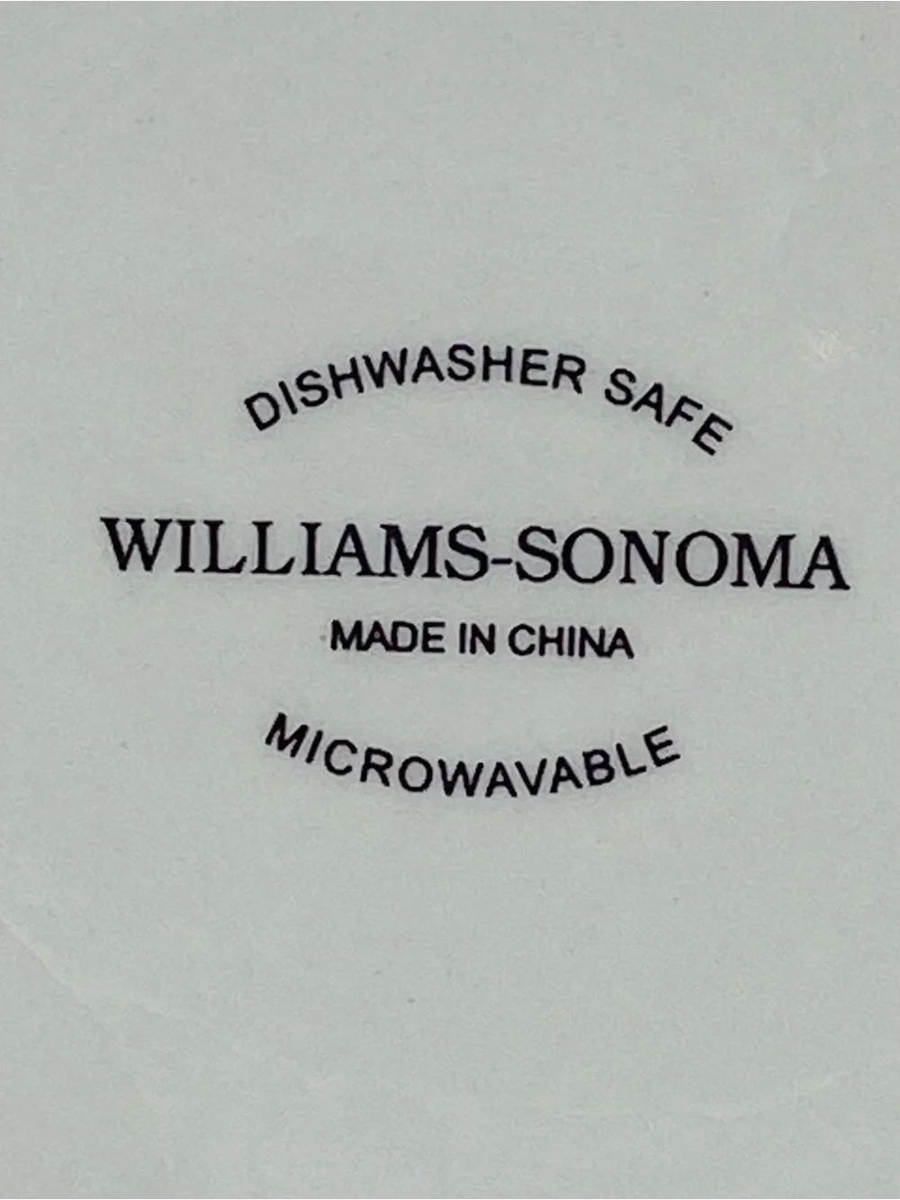 Vintage Williams Sonoma 4 Ceramic Plate  Red Football Player Snack Desert Salad